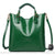 Sac femme avec séparation intérieure - modèle Vert - Sac Roche ™