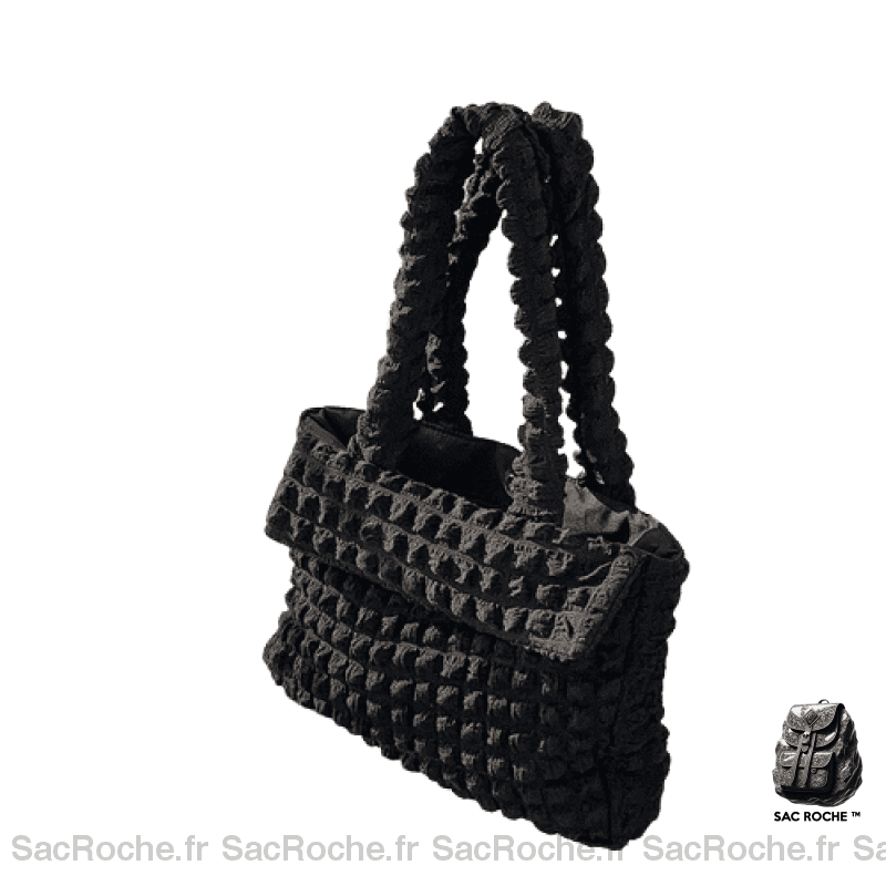 Sac Femme College Fille Noir À Main