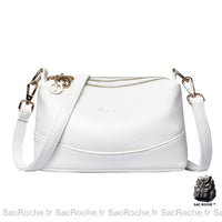 Sac Femme Cuir Besace Souple - Élégant et Pratique - Sac Roche ™