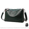 Sac Femme Cuir Besace Souple - Élégant Et Pratique Vert