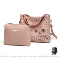 Sac Femme été Trou Trou - modèle Rose - Sac Roche ™