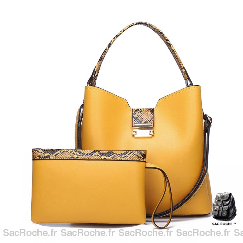 Sac Femme Pochette Bandoulière Petit Jaune Petit Sac À Main