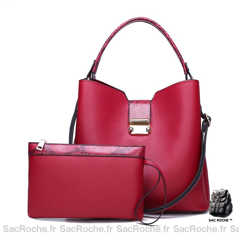 Sac Femme Pochette Bandoulière Petit Rouge Petit Sac À Main