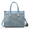 Sac Femme Portable Bleu Ciel À Main