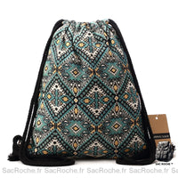 Sac Ficelle Femme Bohème - Vintage Toile - modèle Modèle 4 - Sac Roche ™