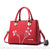 Sac Fleur Femme Main - modèle Rouge - Sac Roche ™
