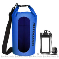 Sac flottant étanche - modèle Bleu / 10L - Sac Roche ™