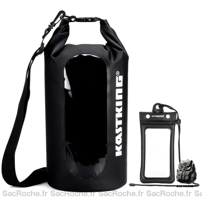 Sac Flottant Étanche Noir / 10L Sac À Dos Imperméable