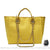 Sac fourre-tout toile petit. - modèle Jaune - Sac Roche ™