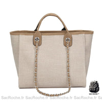 Sac fourre-tout toile petit. - modèle Khaki - Sac Roche ™