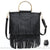 Sac Franges Femme - modèle Noir - Sac Roche ™