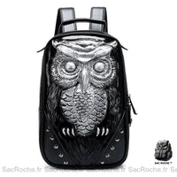 Sac hibou 3D : astucieux et tendance - modèle Argenté - Sac Roche ™