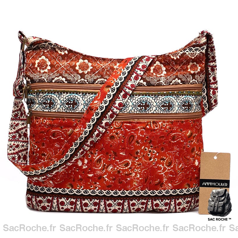Sac Hobo En Bandoulière - Grand Format Rouge Sac À Main Femme