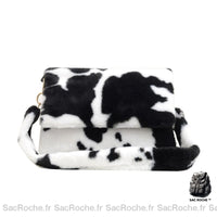 Sac Imprimé Animal Bandoulière - modèle Noir et Blanc - Sac Roche ™