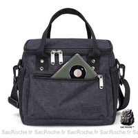 Sac isotherme 9L thermique pratique - modèle Noir - Sac Roche ™