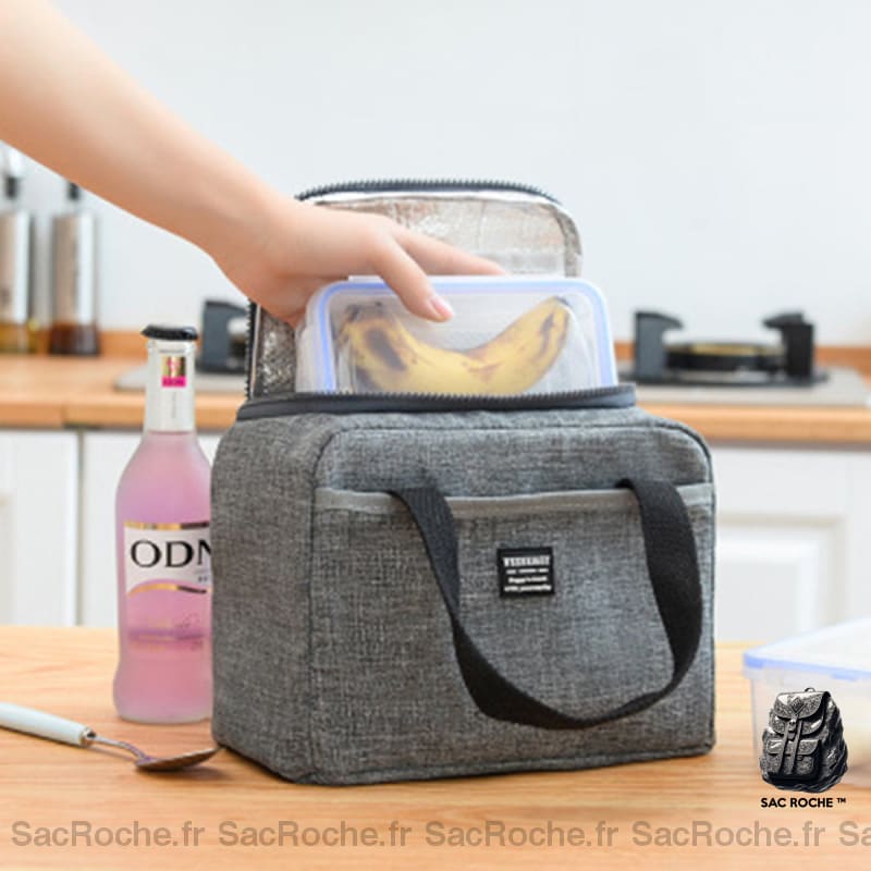 Sac Isotherme Compact Pliable Pratique À Dos Isotherme