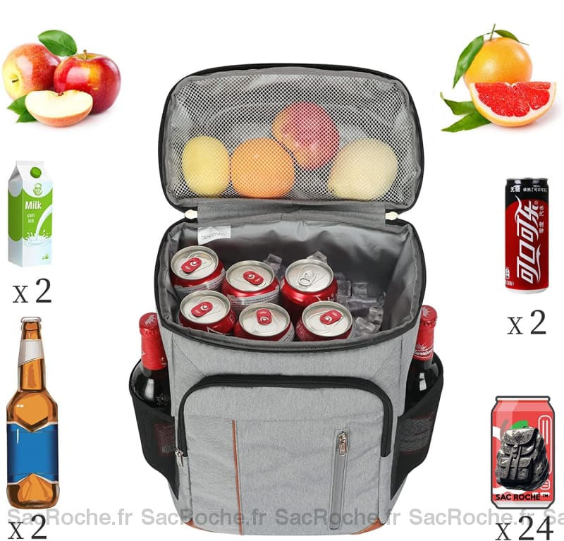 Sac Isotherme Grande Taille À Dos