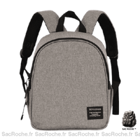 Sac Isotherme Gris Compact À Dos Isotherme