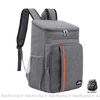 Sac Isotherme Gris Pour Pique-Nique À Dos Isotherme