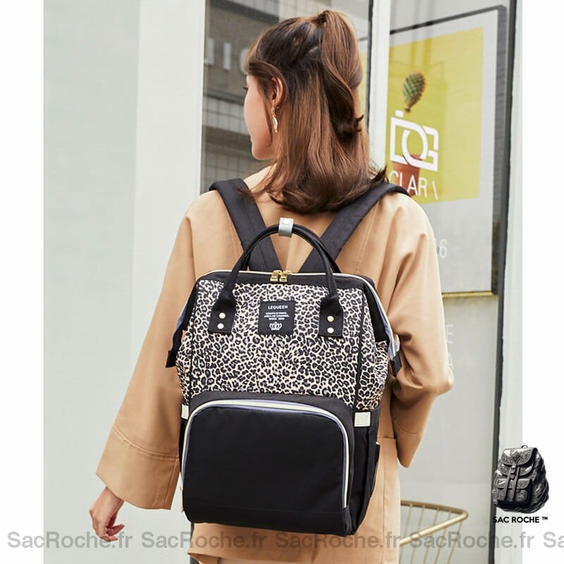 Sac Langer Bébé Léopard À Dos