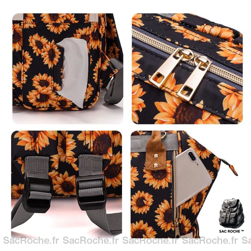 Sac Langer Look Rétro À Dos Bébé