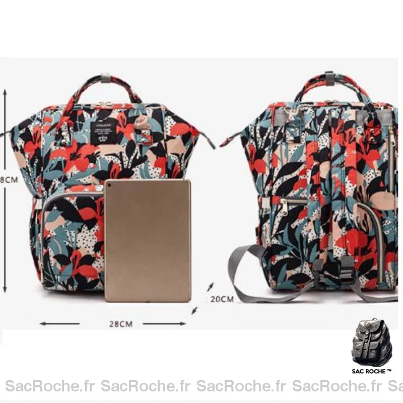 Sac Langer Look Rétro À Dos Bébé