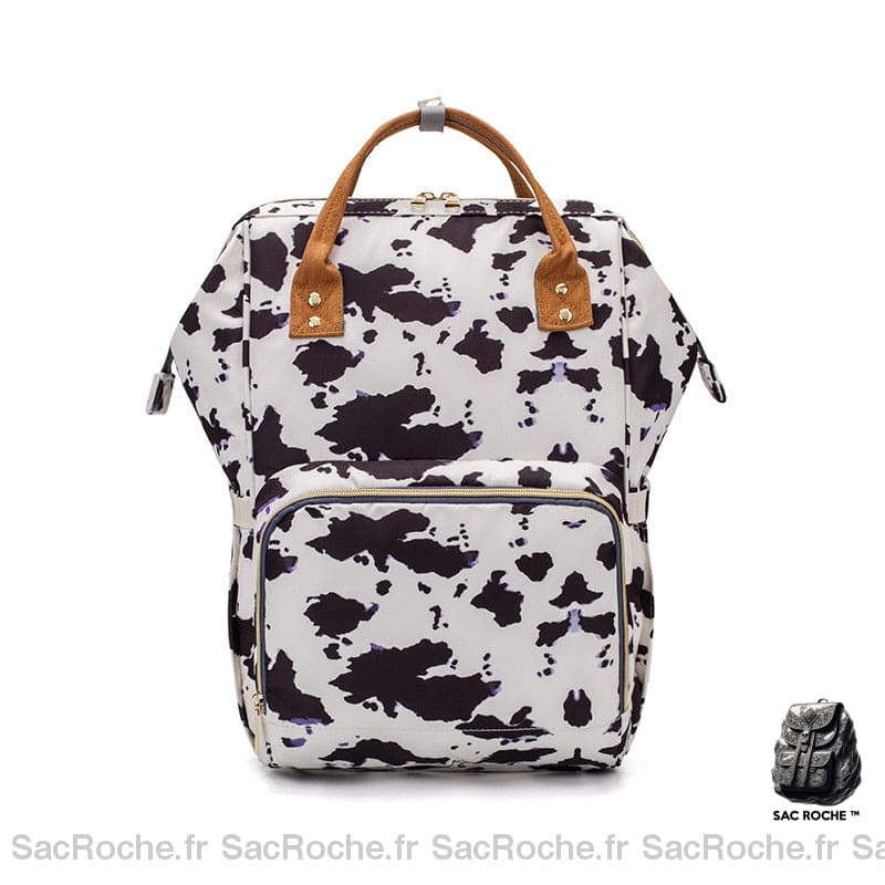 Sac à langer au look rétro - Blanc - Couche Sac à langer