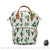 Sac langer look rétro - modèle Vert - Sac Roche ™