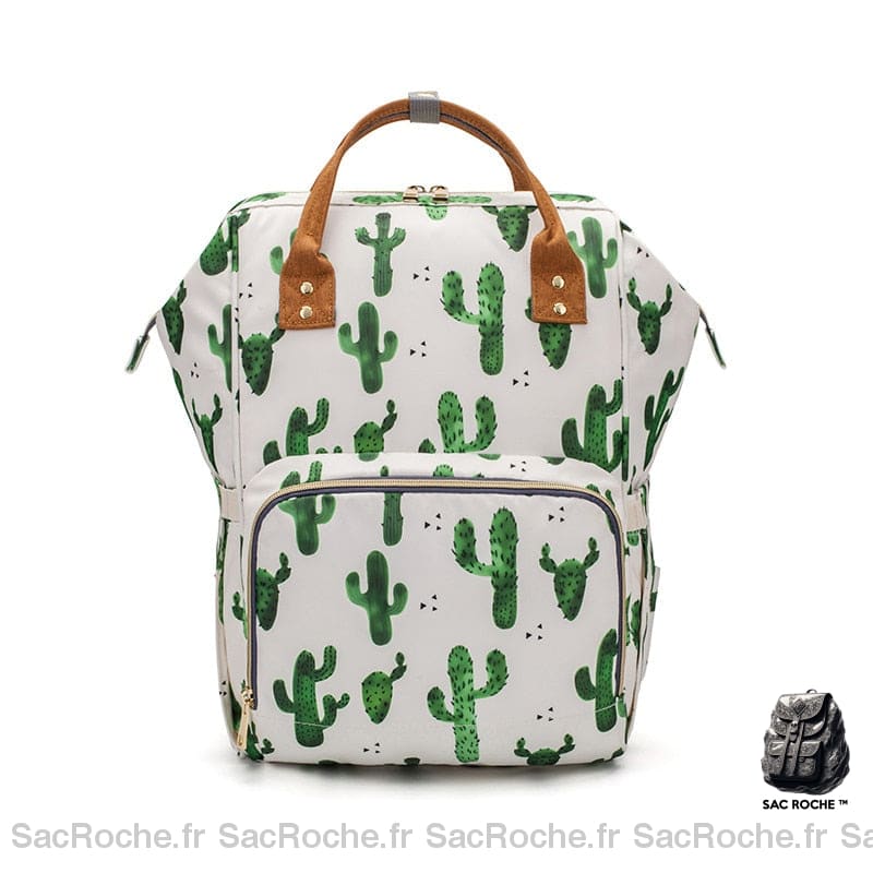 Sac à langer au look rétro - Vert - Couche Sac à langer