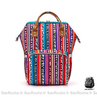 Sac langer look rétro - modèle Violet - Sac Roche ™