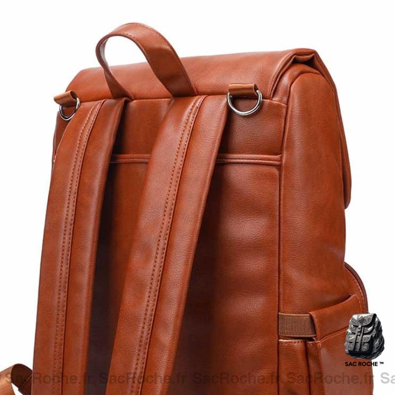 Sac Langer Maternité Simili Cuir À Dos Bébé