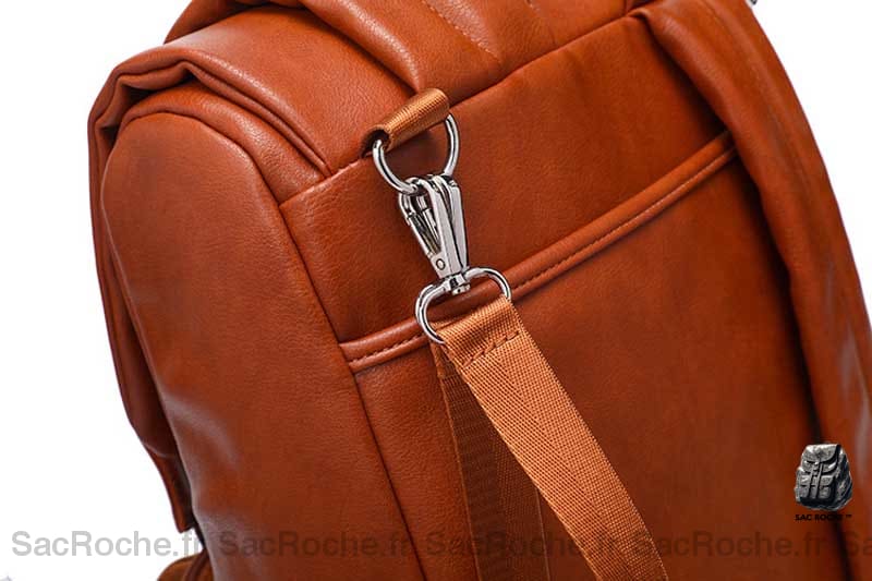 Sac Langer Maternité Simili Cuir À Dos Bébé