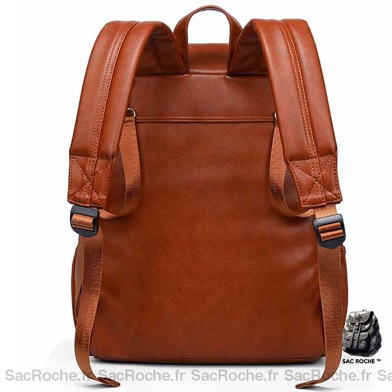 Sac Langer Maternité Simili Cuir À Dos Bébé