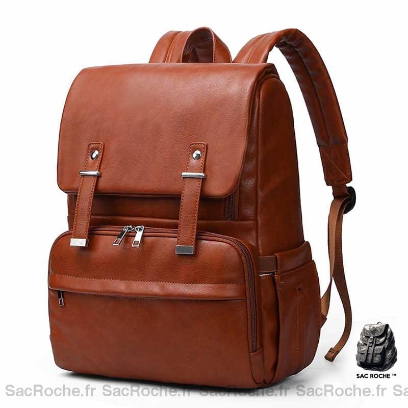 Sac Langer Maternité Simili Cuir À Dos Bébé
