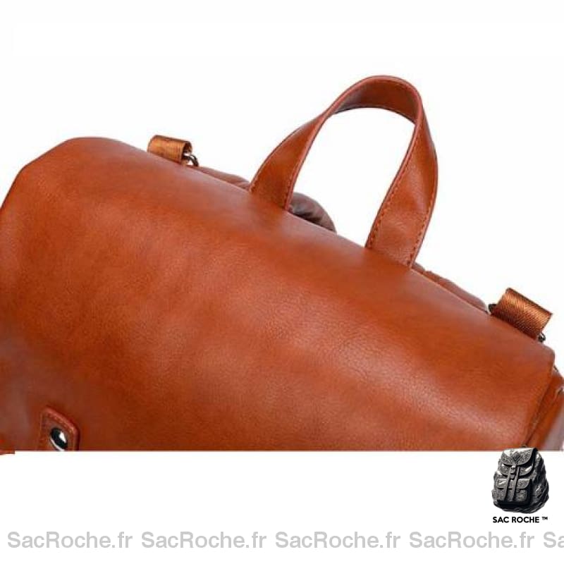 Sac Langer Maternité Simili Cuir À Dos Bébé