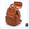 Sac Langer Maternité Simili Cuir À Dos Bébé