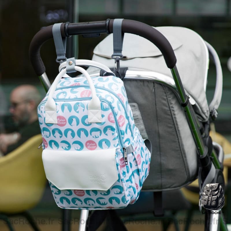 Sac Langer Multifonction Coloré À Dos Bébé