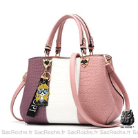 Sac main ado fille tendance - modèle Rose - Sac Roche ™