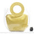 Sac main anse femme - modèle Jaune / 25x23x10cm - Sac Roche ™