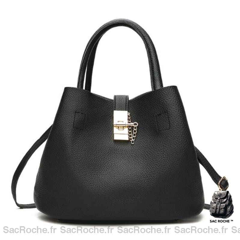 Sac Main Antivol Femme Noir À