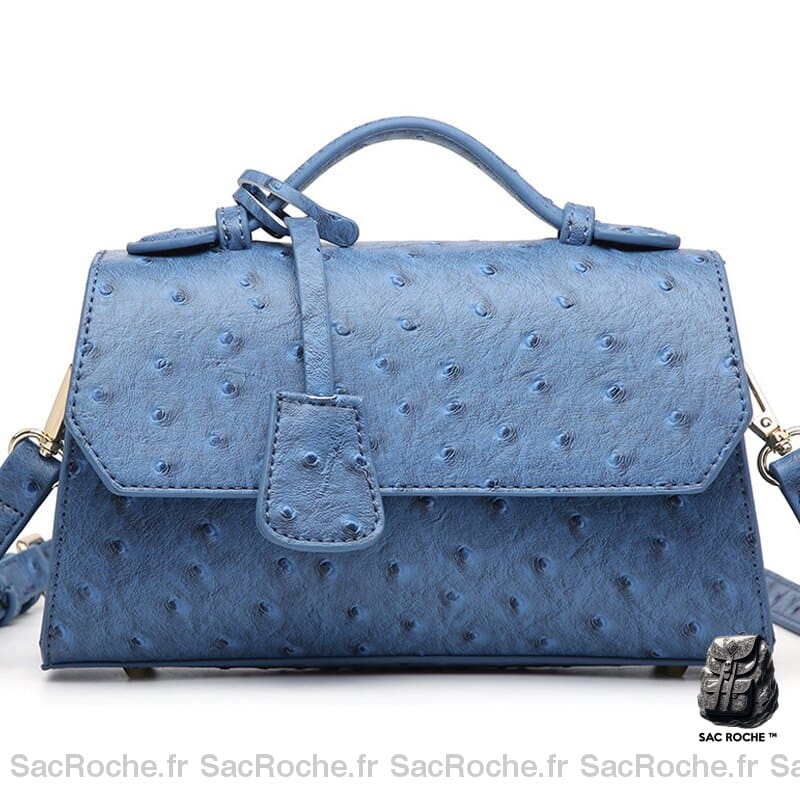 Sac Main Bleu Petit Bleu À Main Femme