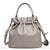 Sac Main Bourses Femme Cuir - modèle Gris / 27x27x13cm - Sac Roche ™