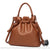 Sac Main Bourses Femme Cuir - modèle Marron / 27x27x13cm - Sac Roche ™