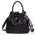 Sac Main Bourses Femme Cuir - modèle Noir / 27x27x13cm - Sac Roche ™