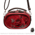 Sac Main Brodé Femme - modèle Rouge / 20x13x10cm - Sac Roche ™