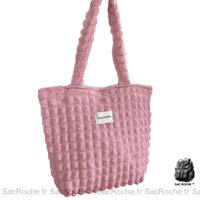 Sac Main Caba Femme Tendance - modèle Rose - Sac Roche ™