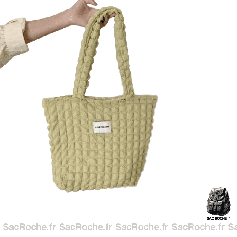 Sac Main Caba Femme Tendance Vert À