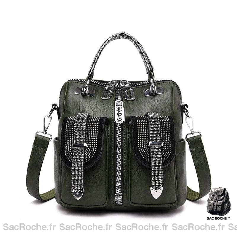 Sac Main Capacité Petite Vert Petit Sac À