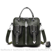 Sac main capacité petite - modèle Vert - Sac Roche ™