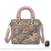 Sac Main Carré Femme Rose / 21X8X18Cm À